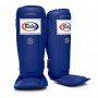 Fairtex SP3 Защита Голени "In-Step Double Padded" Тайский Бокс Синий